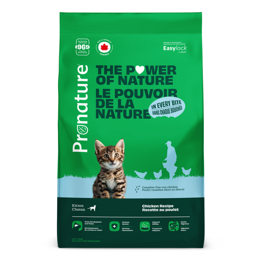 Pronature gato Cachorro con Pollo