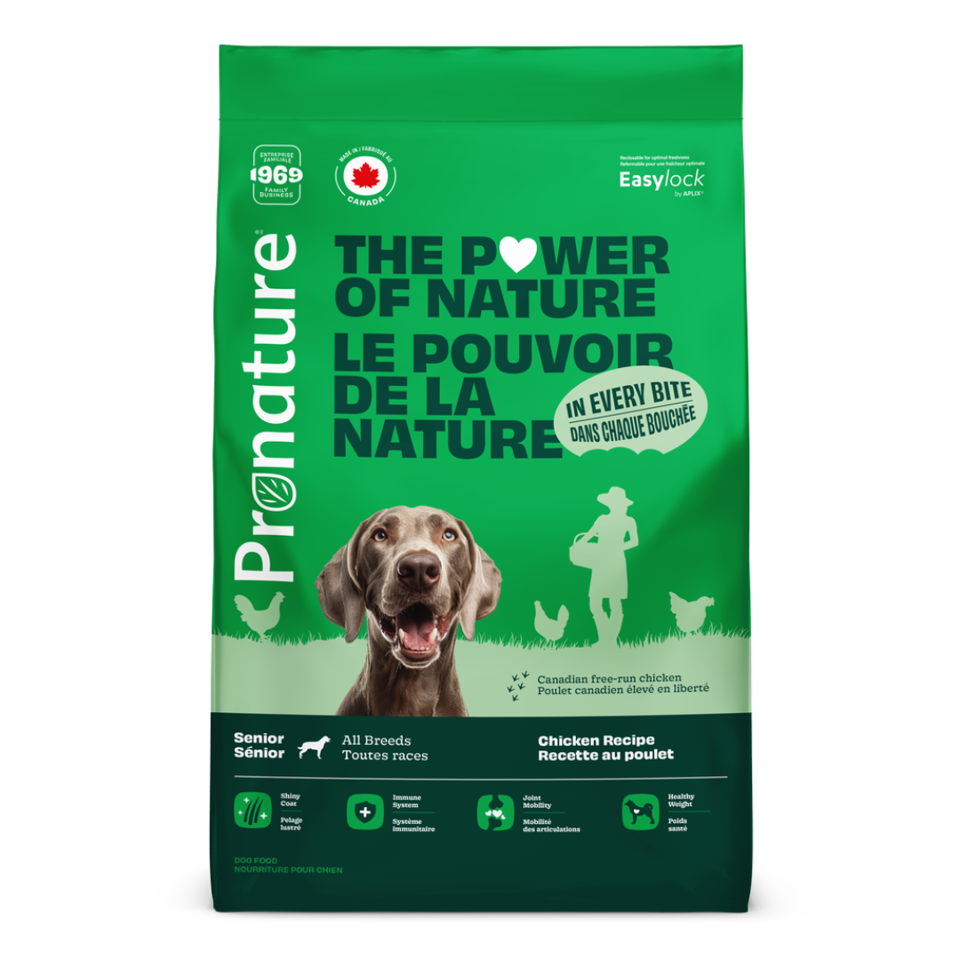 Pronature perro Senior con Pollo