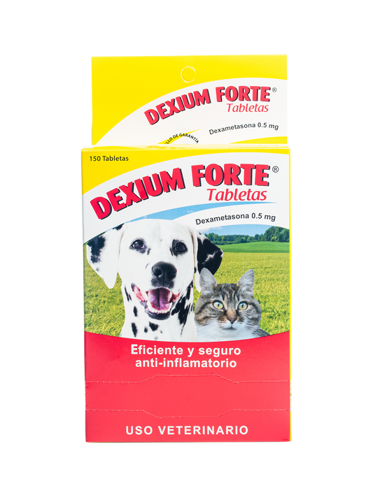 Dexium Forte antiinflamatorio para perros y gatos