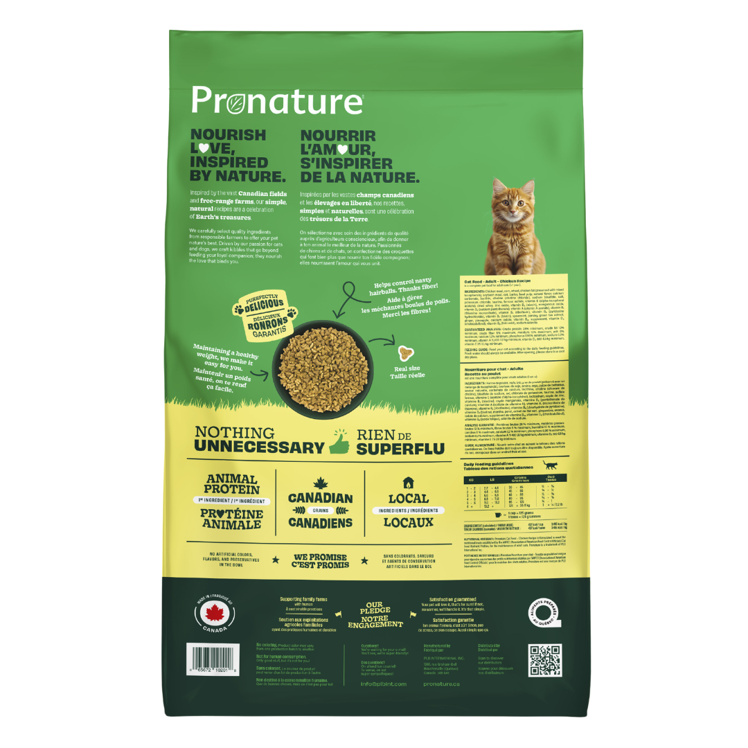 Pronature gato Adulto con Pollo