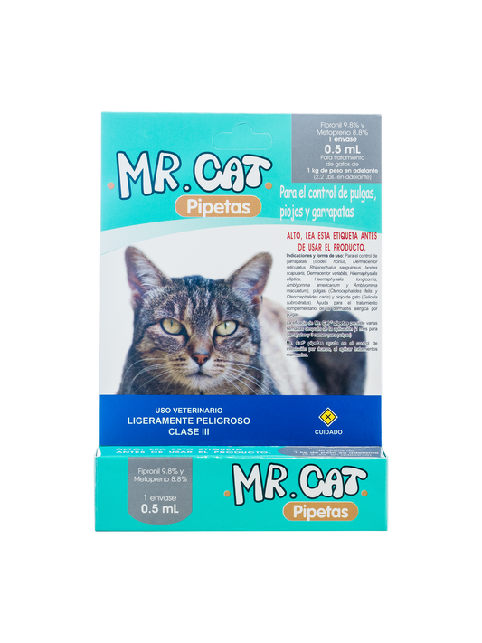 Mr. Cat pipeta Antipulgas