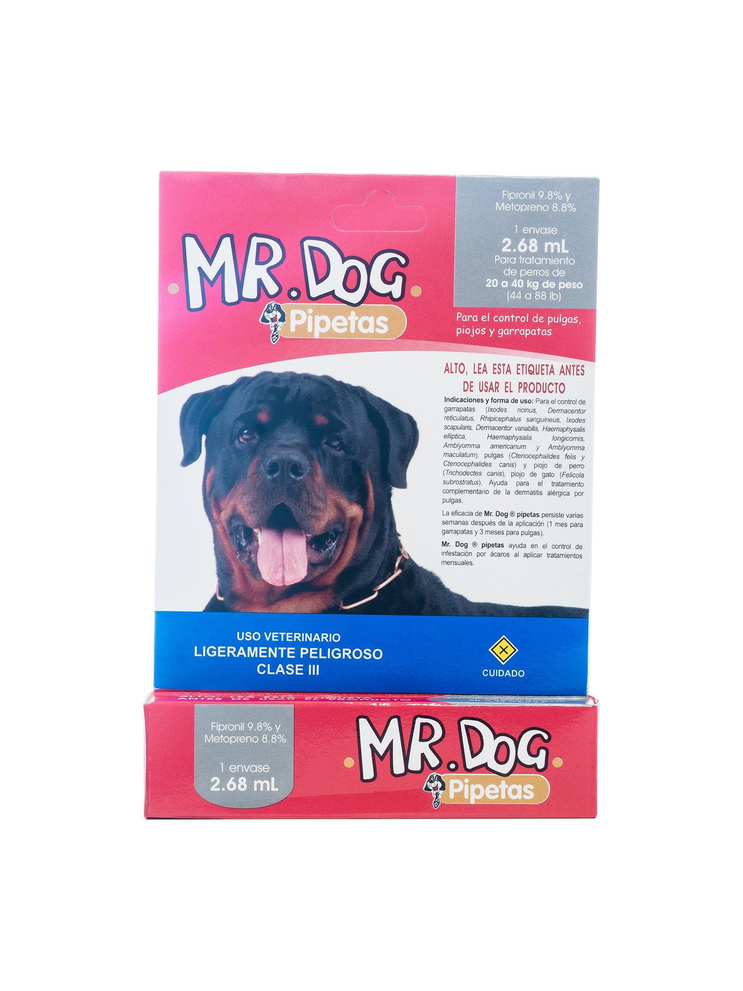 Mr.Dog pipeta Antipulgas Perro Grande