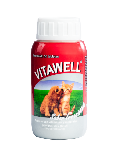 Vitawell tabletas con vitaminas y minerales