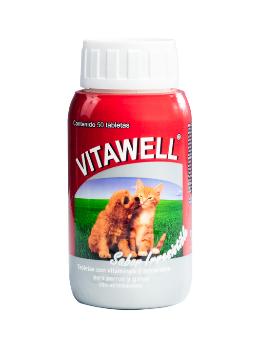 Vitawell tabletas con vitaminas y minerales