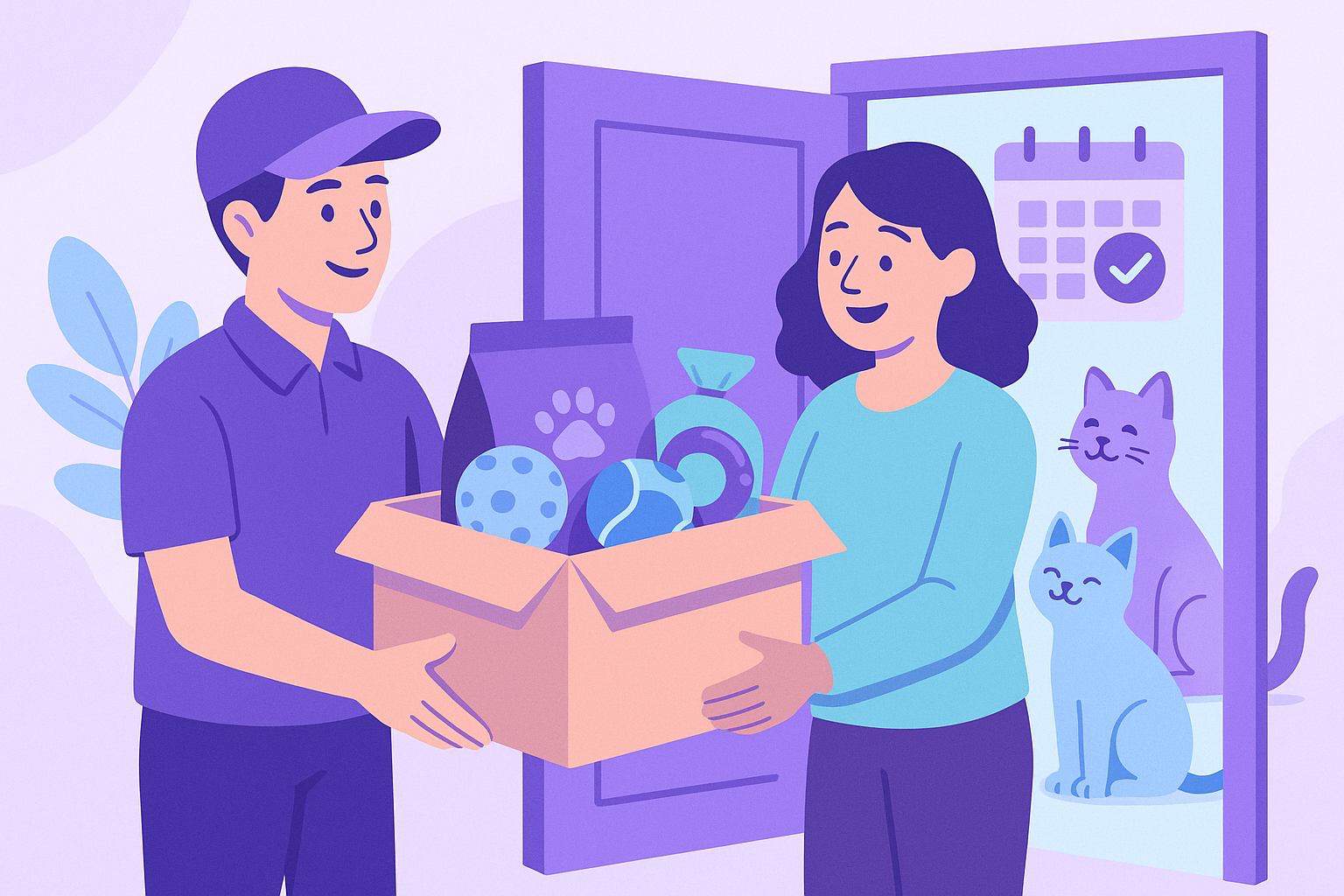 Step 4: Receive your product monthly